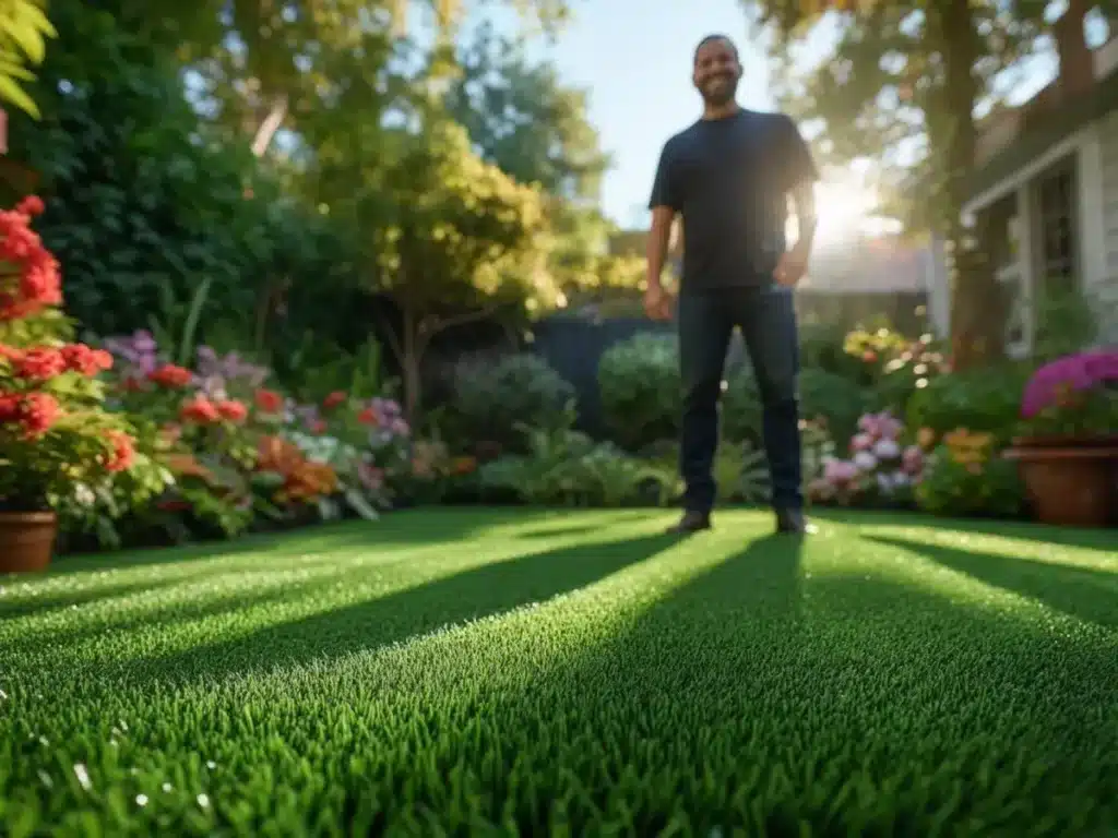 erba sintetica manutenzione minima resa massima