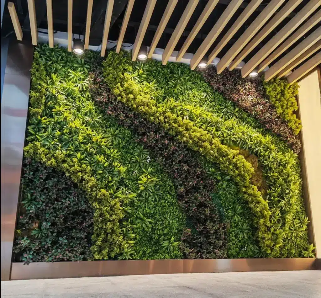 erba finta decorativa