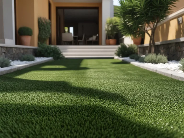 prato finto su giardino outdoor