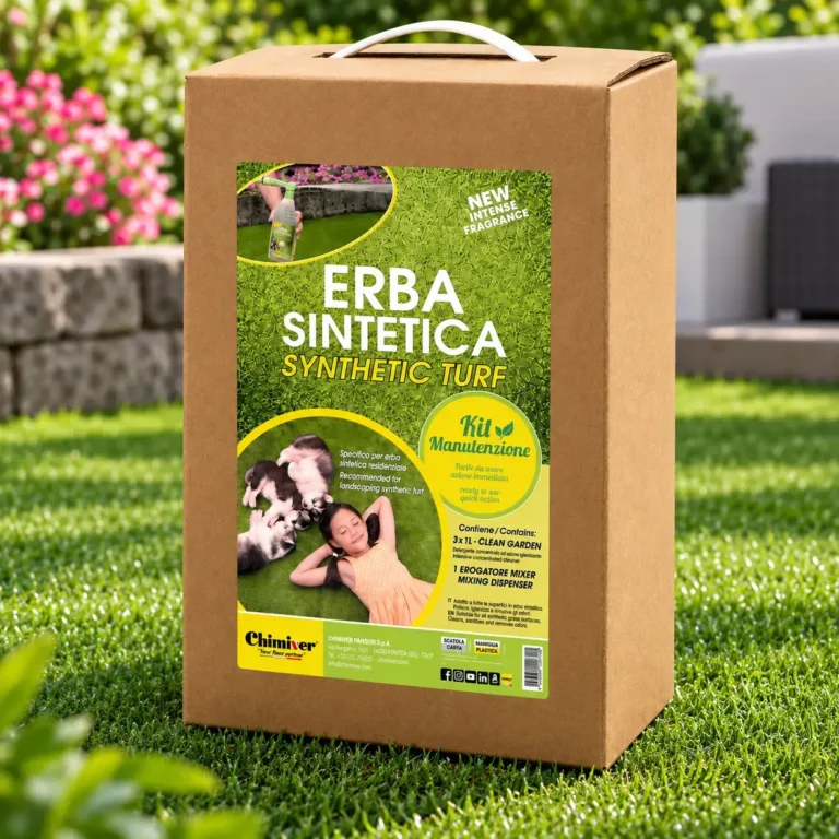kit igienizzante erba sintetica da 3L Mondialgreen